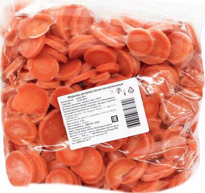 Морковь Aretol резаная кружочками свежезамороженная