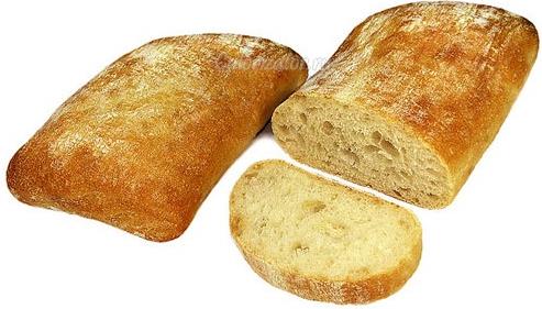 Хлеб Чиабатта Европейский Хлеб замороженный