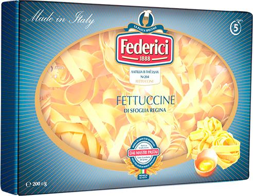 Лапша Federici Fettuccine яичная в гнездах