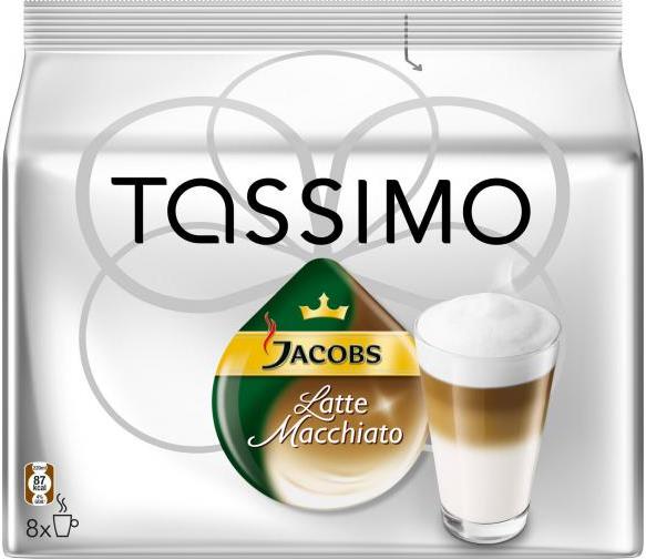 Кофе Tassimo Jacobs Latte Macchiato
