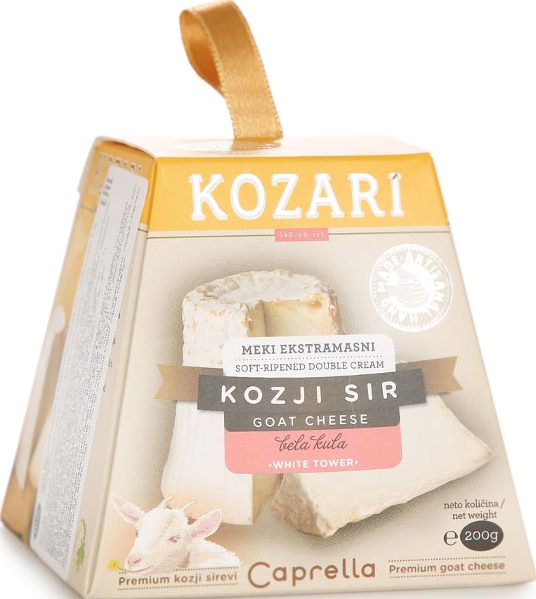 Сыр Kozari из козьего молока мягкий с благородной плесенью 60%