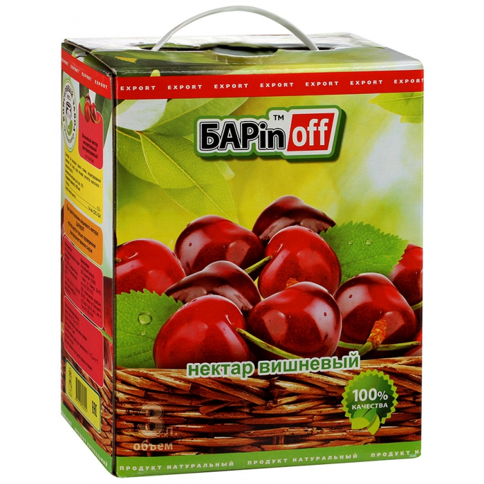 Нектар Barinoff премиум вишневый
