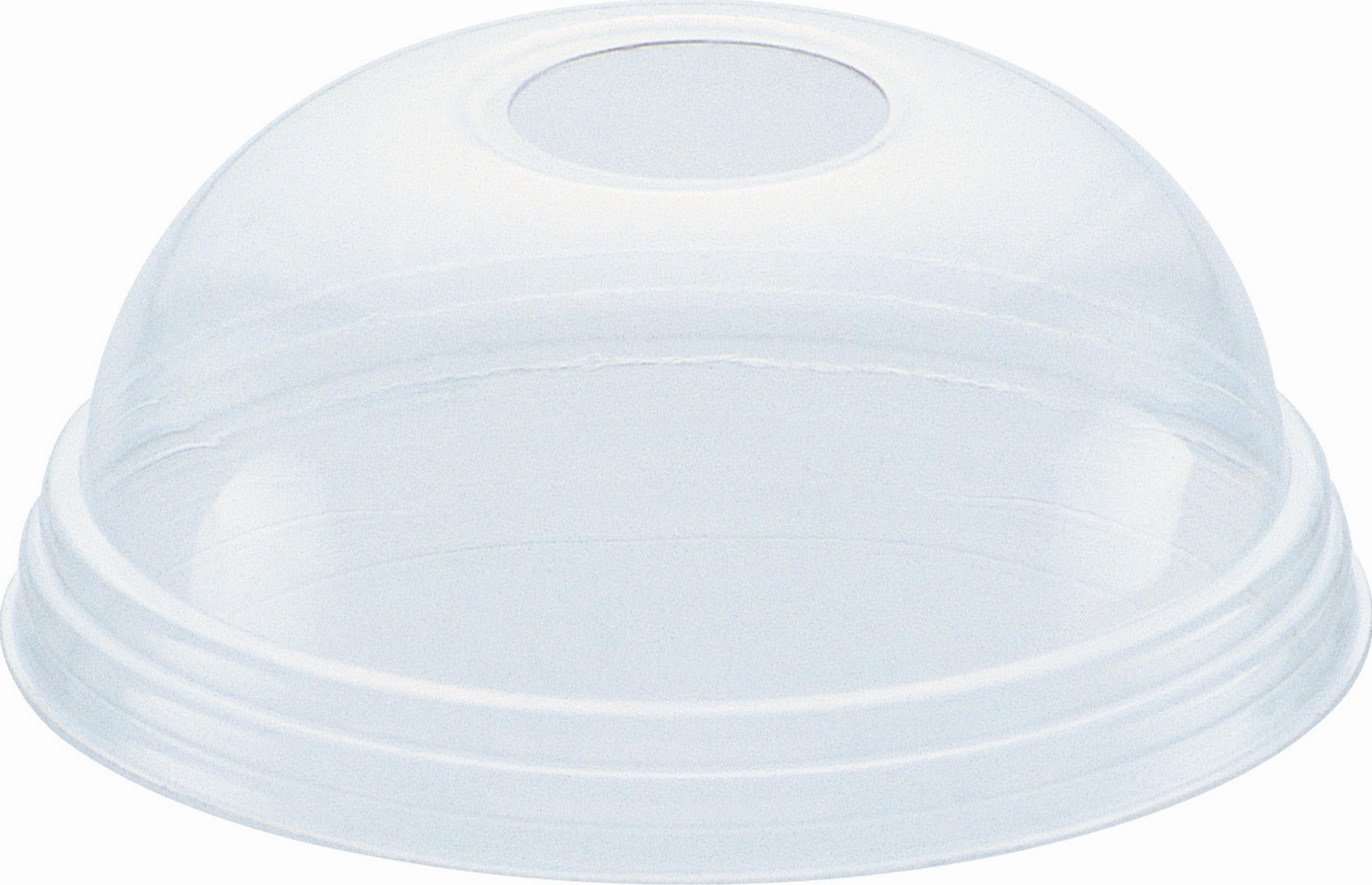 Крышка Huhtamaki Polarity для стакана 300-500 мл пластиковая прозрачная с прорезью