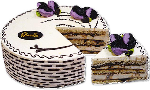 Торт У Палыча с черносливом оригинальный песочный