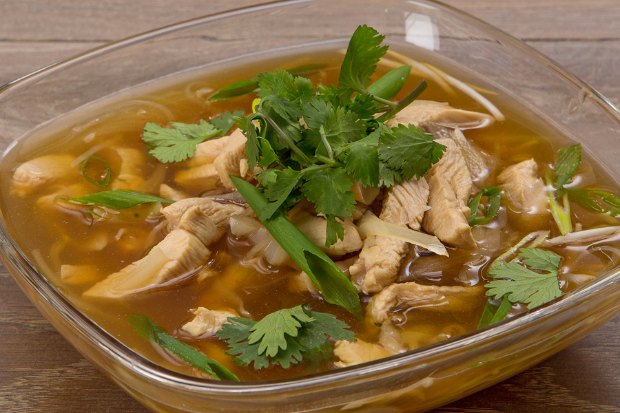 Азиатский куриный суп