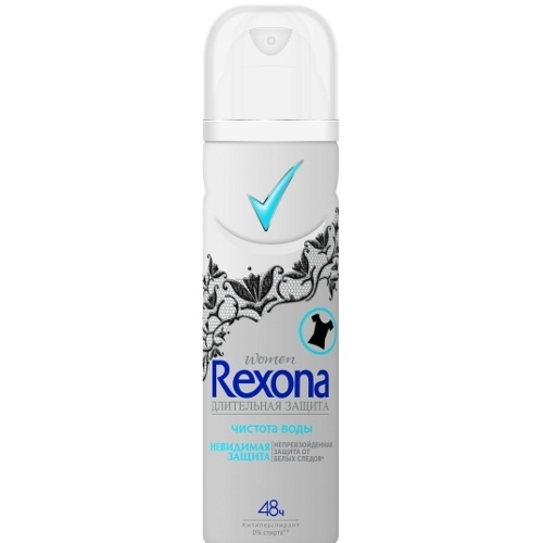 Дезодорант-антиперспирант "Rexona" (Рексона) Кристалл чистая вода 150мл спрей