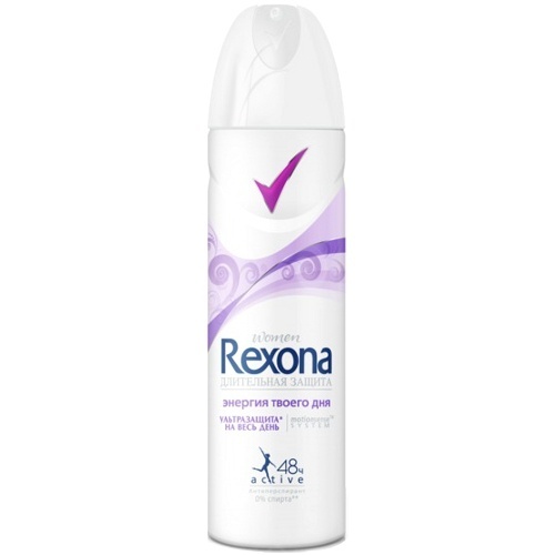 Дезодорант-антиперспирант "Rexona" (Рексона) энергия твоего дня 150мл спрей