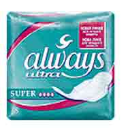 Прокладки "Always" (Олвейс) Ultra Super Single 8шт