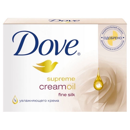Крем-мыло "Dove" (Дав) интенсивный уход 135г