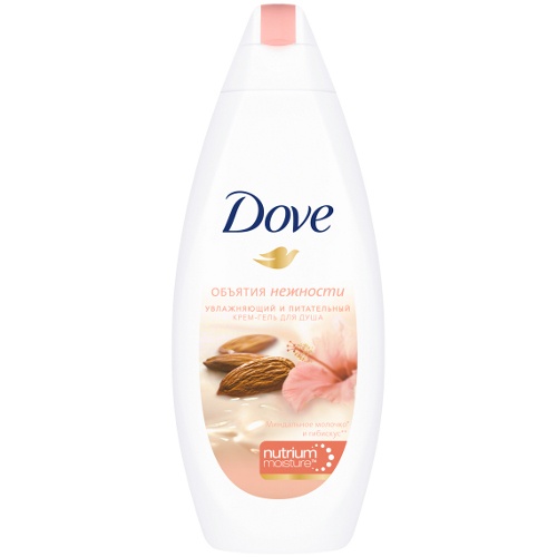 Крем-гель для душа "Dove" (Дав) миндальное молочко