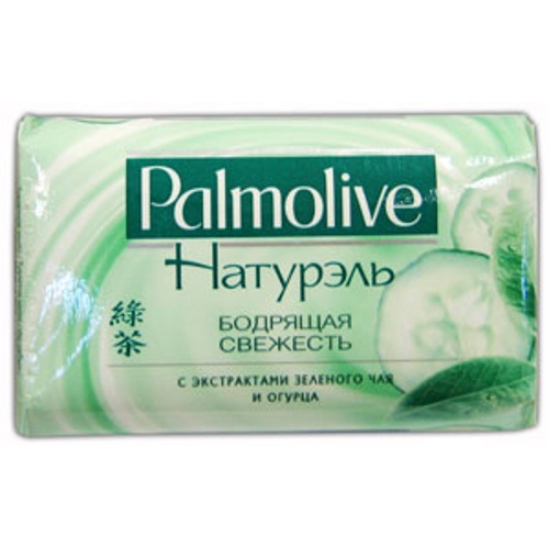 Мыло "Palmolive" (Палмолив) Натурэль Бодрящая свежесть (с экстрактом зеленого чая) 90г