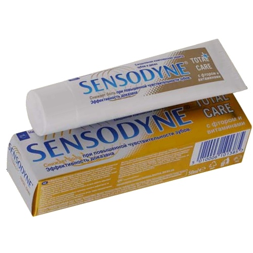 Зубная паста "Sensodyne" (Сенсодин) Тотал 50мл