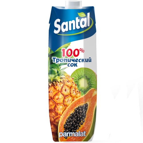 Сок "Santal" (Сантал) тропические фрукты 1