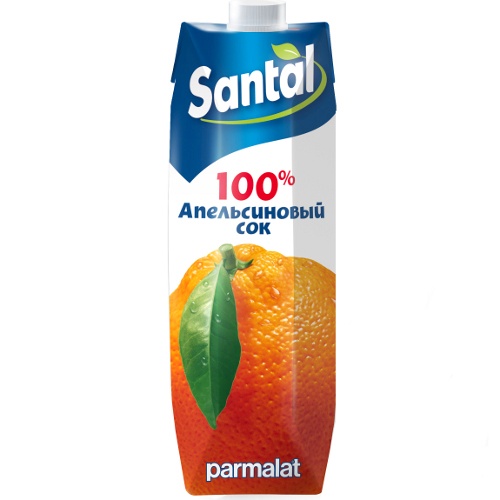 Сок "Santal" (Сантал) апельсин 1л