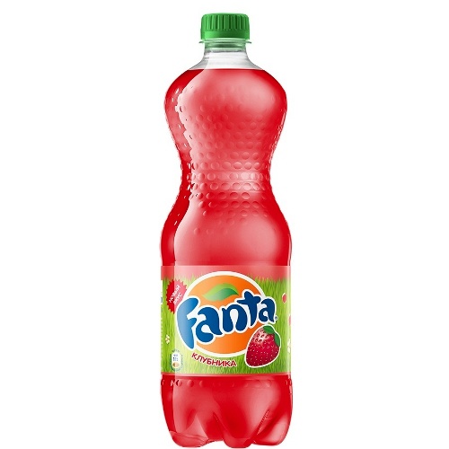 Напиток "Fanta" (Фанта) клубника газированный 1