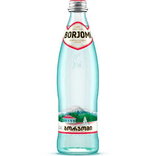 Вода минеральная "Borjomi" (Боржоми) лечебно-столовая газированная 0