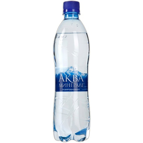 Вода питьевая "Aqua Minerale" (Аква Минерале) газированная 0