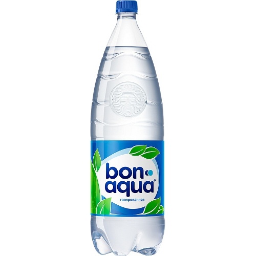 Вода питьевая "Bon Aqua" (Бон Аква) газированная 2