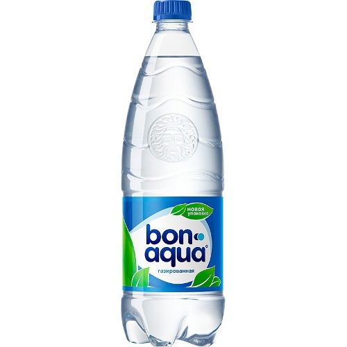 Вода питьевая "Bon Aqua" (Бон Аква) газированная 1
