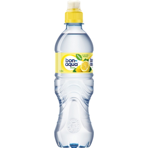 Вода питьевая "Bon Aqua" (Бон Аква) Viva лимон негазированная 0