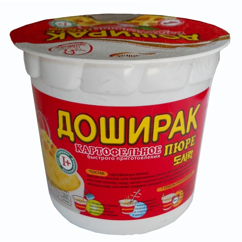 Пюре картофельное "Доширак" б/п со вкусом мяса 40г Россия