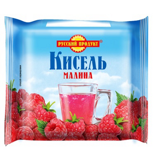 Кисель "Русский продукт" малина 220г брикет