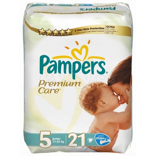 Подгузники "Pampers Premium Care" (Памперс Премиум Кеа) Junior 11-25кг 21шт