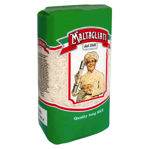 Крупа Рис "Maltagliati" (Мальтальяти) длиннозернистый 900г Россия