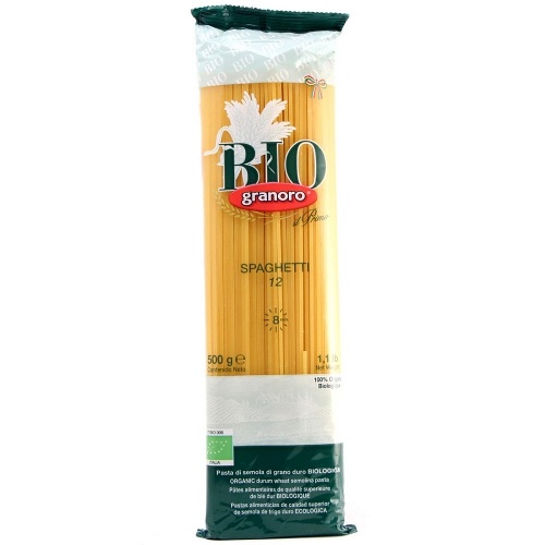 Макаронные изделия "Granoro" (Граноро) №12 Spaghetti Bio (спагетти БИО) 500г