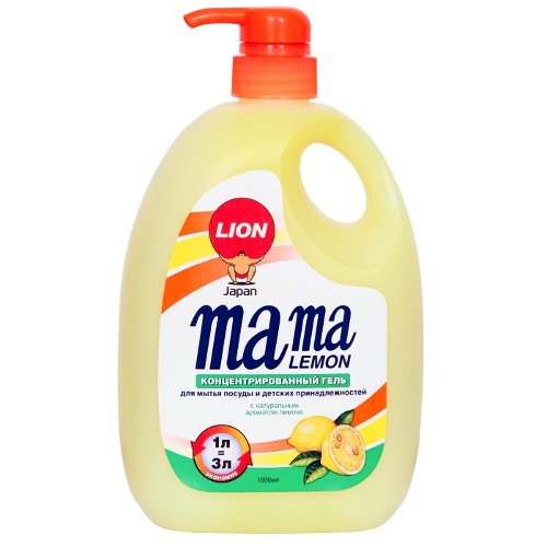 Гель для мытья детской посуды и принадлежностей "Mama Lemon" (Мама Лемон) лимон 1