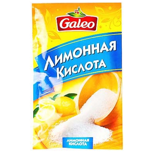 Лимонная кислота 20гр GALEO
