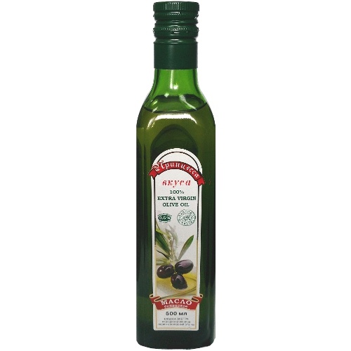 Масло оливковое "Принцесса Вкуса" Extra Virgin нерафинированное 500мл ст.бут винт