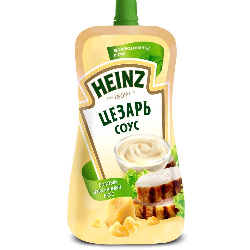 Соус "Heinz" (Хайнц) цезарь 230г дой-пак
