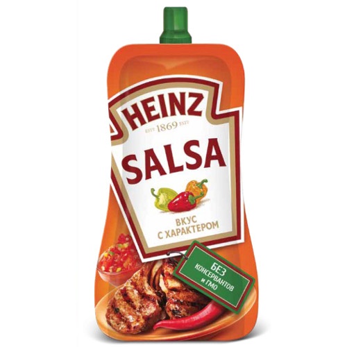 Соус "Heinz" (Хайнц) сальса 230г дойпак