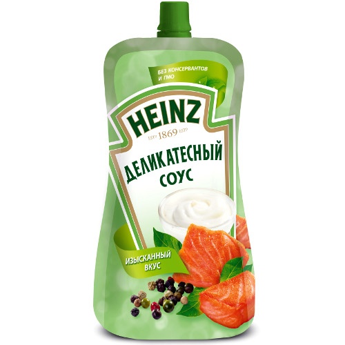 Соус "Heinz" (Хайнц) деликатесный 230г дой-пак