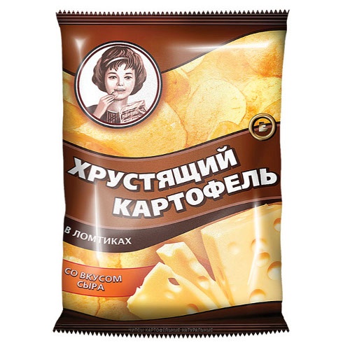 Чипсы "Хрустящий картофель" сыр 40г