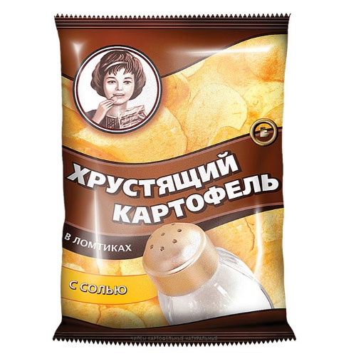 Чипсы "Хрустящий картофель" соль 40г