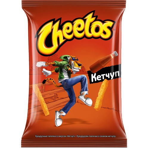 Кукурузные палочки "Cheetos" (Читос) кетчуп 55г