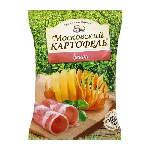 Чипсы "Московский картофель" бекон 70г