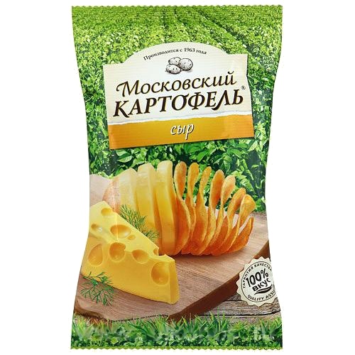 Чипсы "Московский картофель" сыр 70г