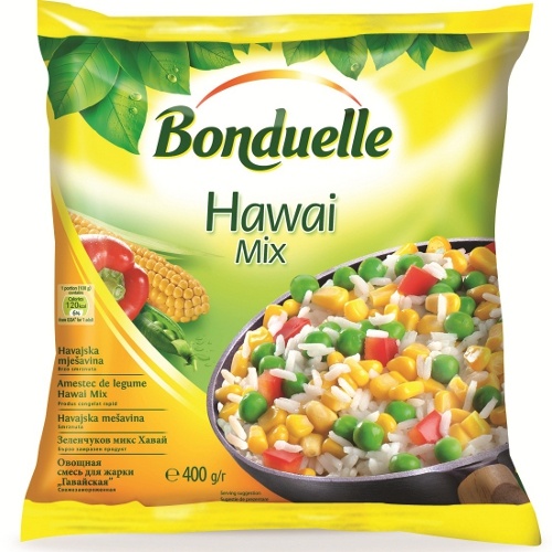 Гавайская смесь для жарки "Bonduelle" (Бондюэль) 400г замороженная