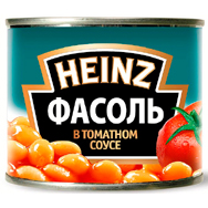 Фасоль "Heinz" (Хайнц) в томатном соусе 200г ж/б