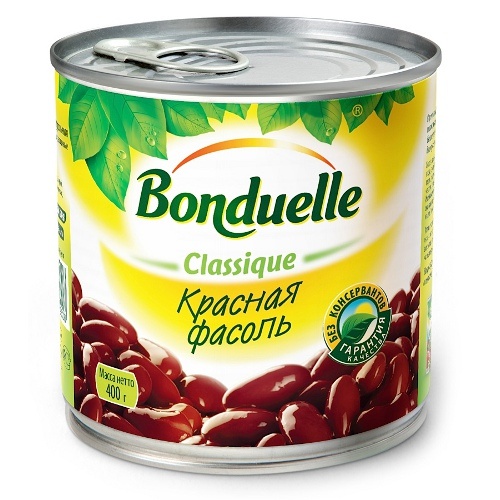 Фасоль "Bonduelle" (Бондюэль) красная 400г ж/б