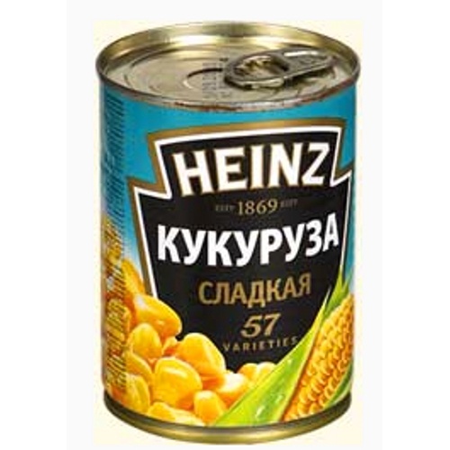 Кукуруза "Heinz" (Хайнц) сладкая 390г ж/б