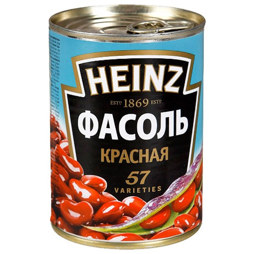 Фасоль "Heinz" (Хайнц) красная 400г ж/б