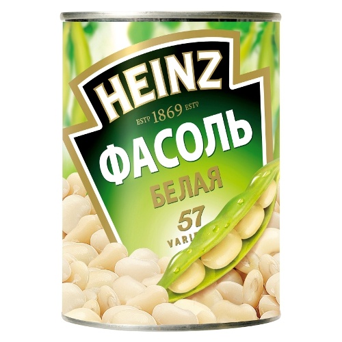 Фасоль "Heinz" (Хайнц) белая 400г ж/б