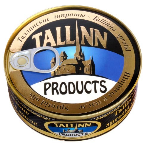 Шпроты "Таллинские" в масле 160г ж/б Tallinn Products