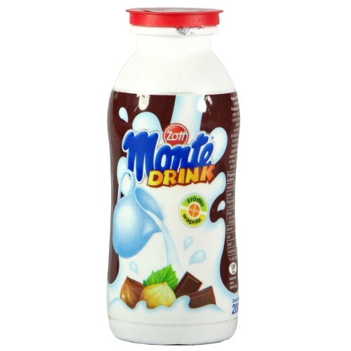 Молочный напиток "Monte" (Монте) обогащенный с шоколадом и лесными орехами