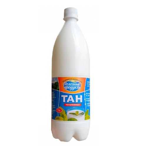 Напиток кисломолочный Тан газированный 0.2% 1л пл/бут Полезные продукты