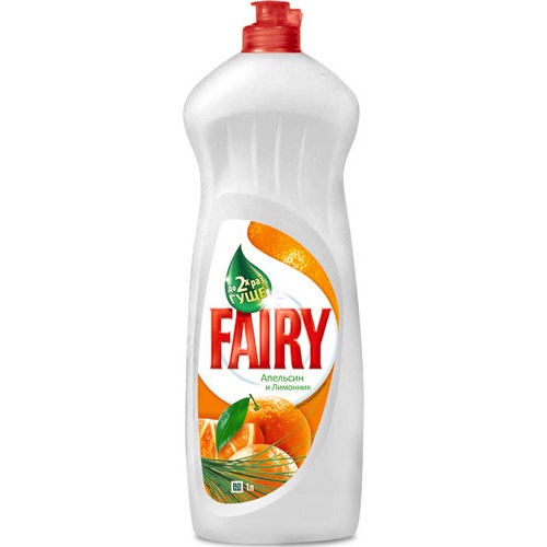 Средство для мытья посуды "Fairy" (Фейри) апельсин и лимонник 1